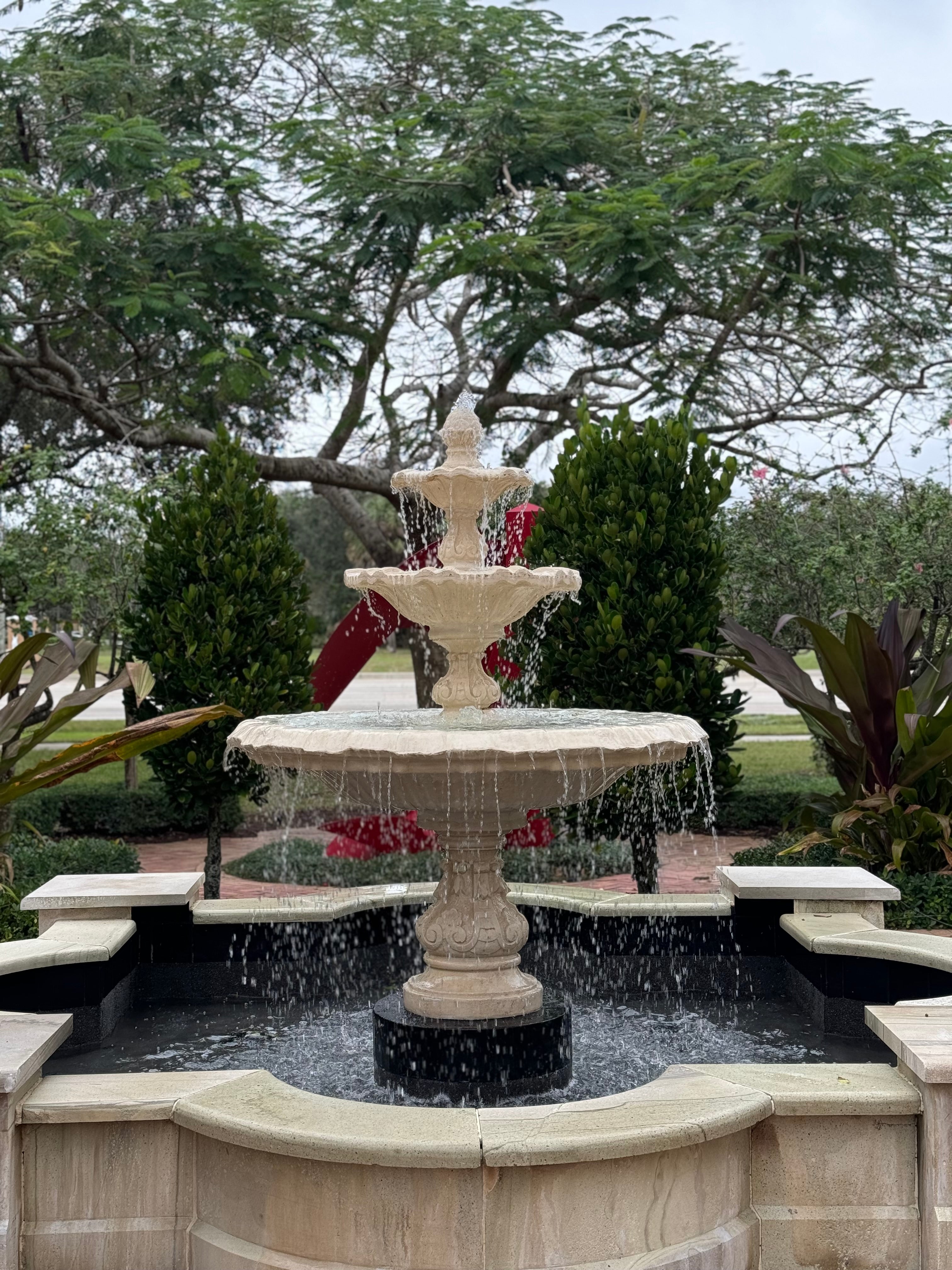 Three-tier Water Fountain