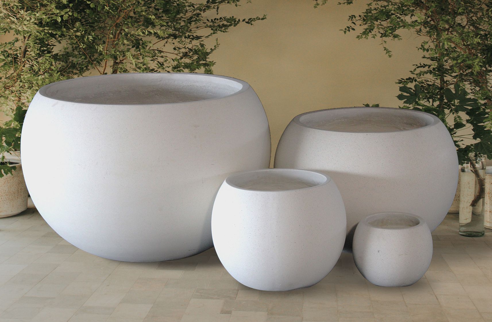 Fiber-Cement Planters