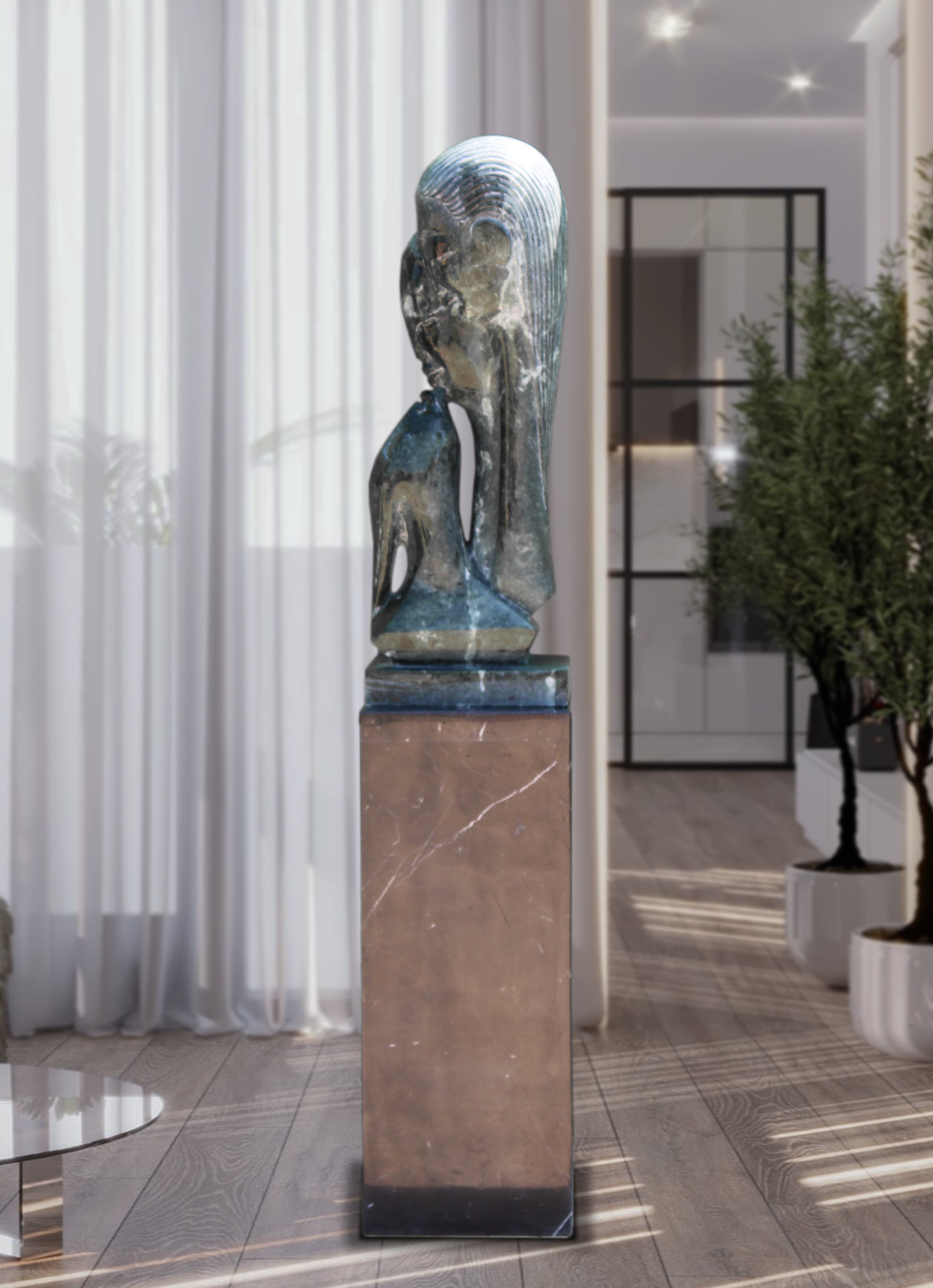 Antigua Faces Contemporary Sculptures