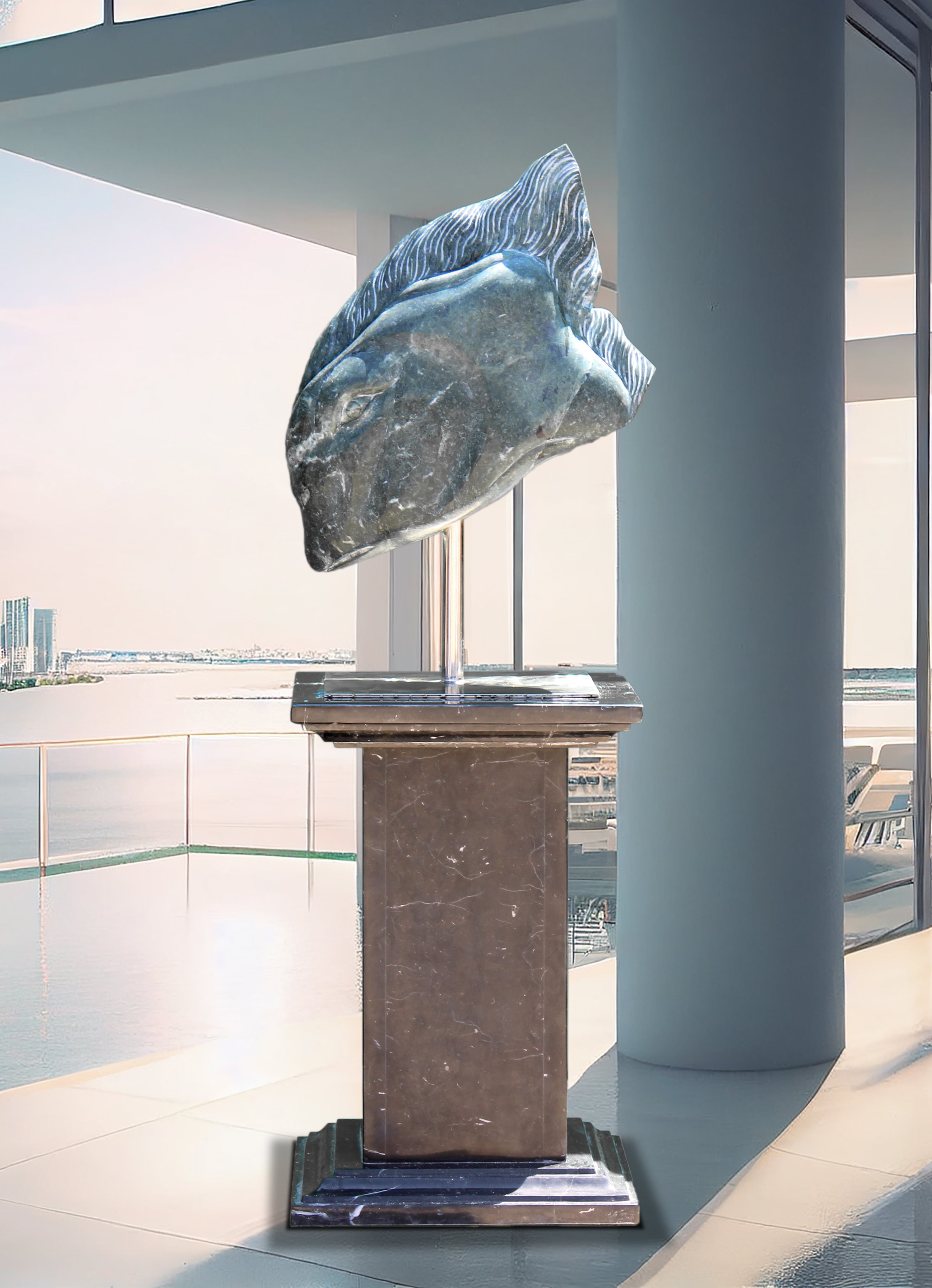 Fishy Contemporary Sculpture