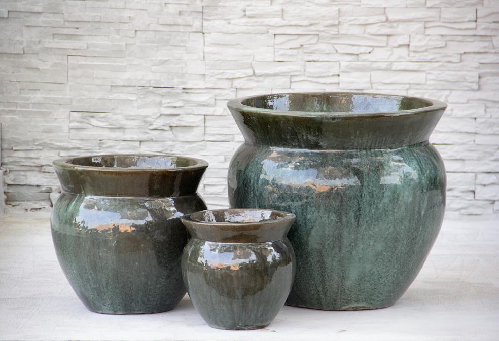 Albany Ceramic Planters Set of 3