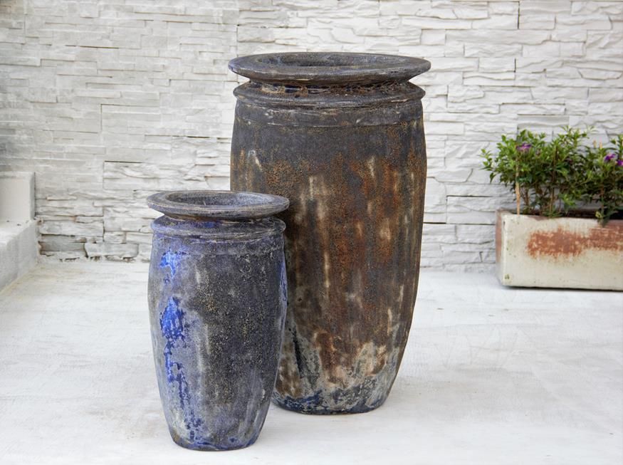Alexander Ceramic Urn Set Of 2