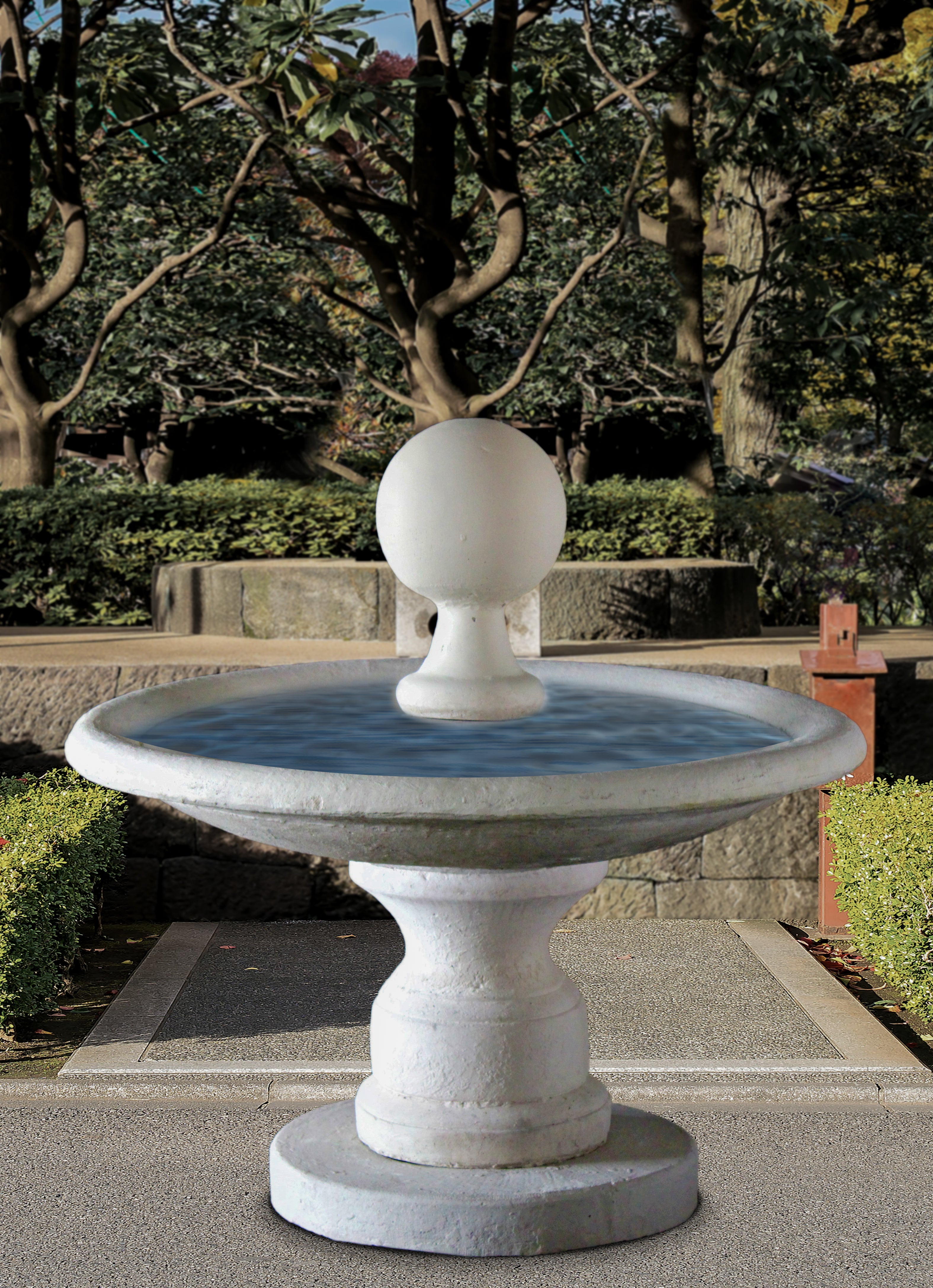 Armani Water Fountain