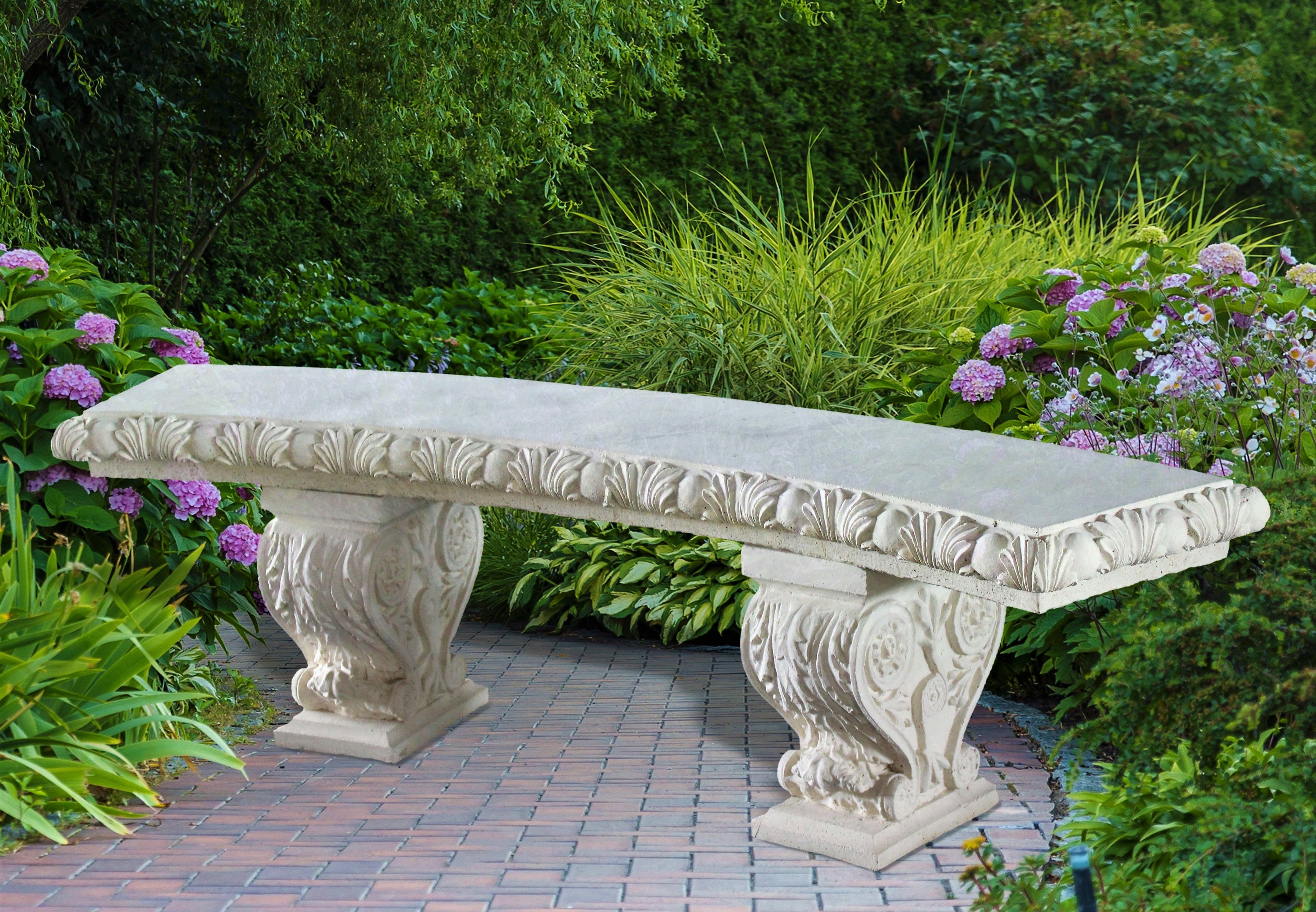 Curved Elegant Bench