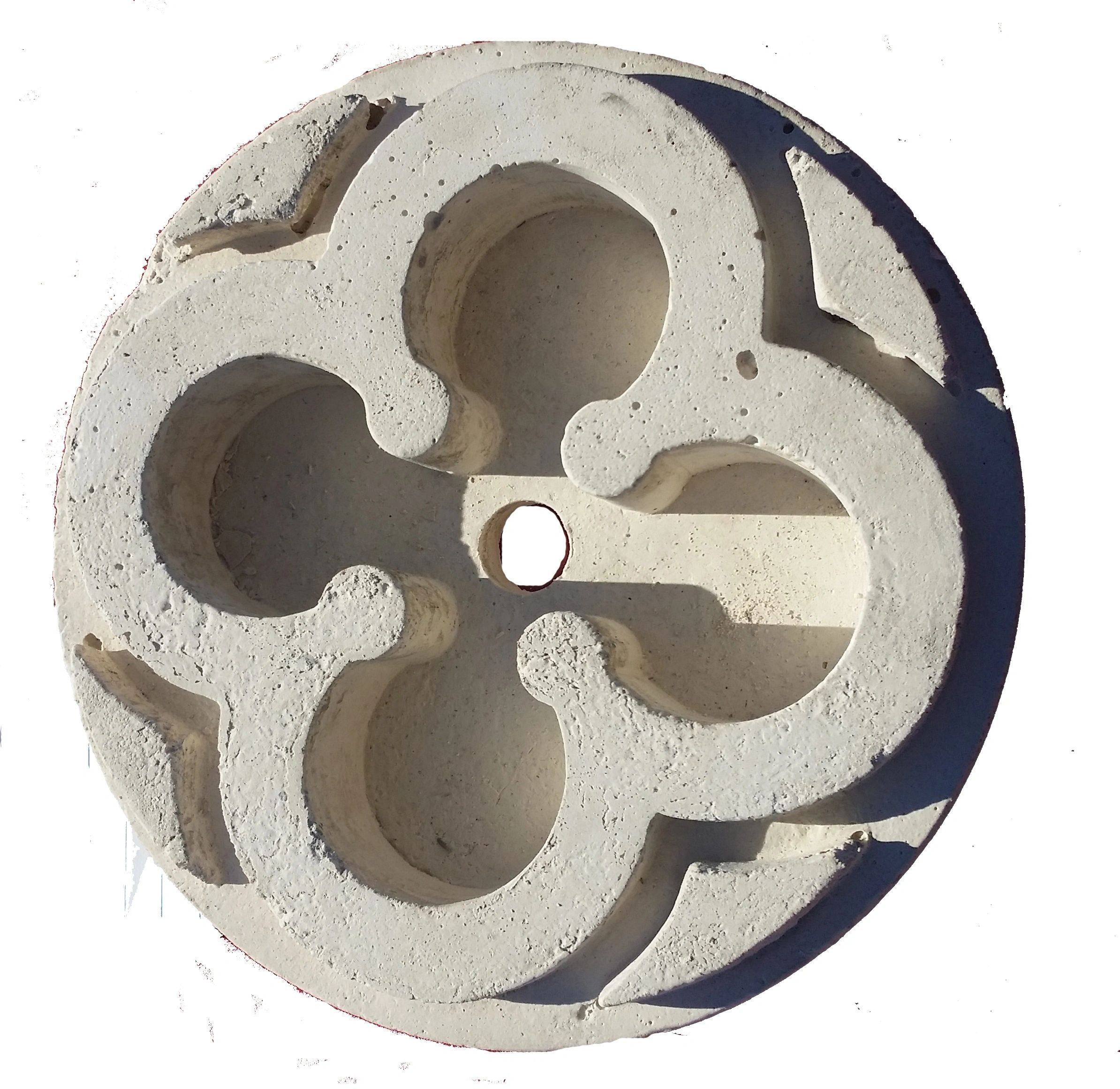 Cast Stone Rosette 3