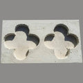 DoubleCloverWallPlaque_5389eea2-fbfe-4b7f-a50f-4707626234be - Cast Stone International 