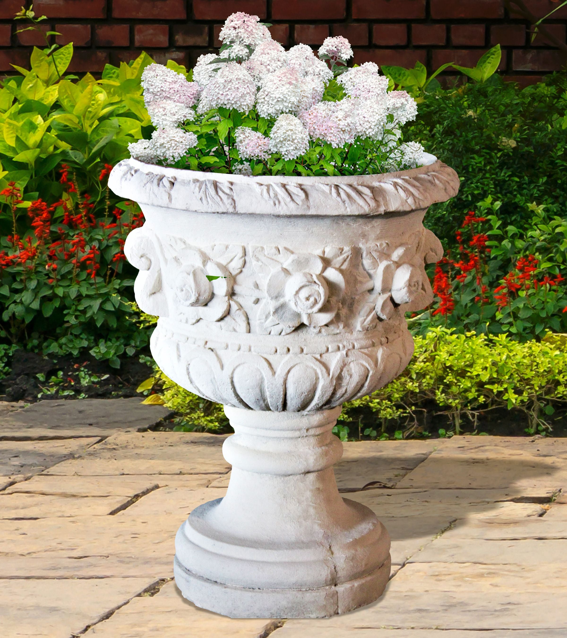 Exotic Rose Urn