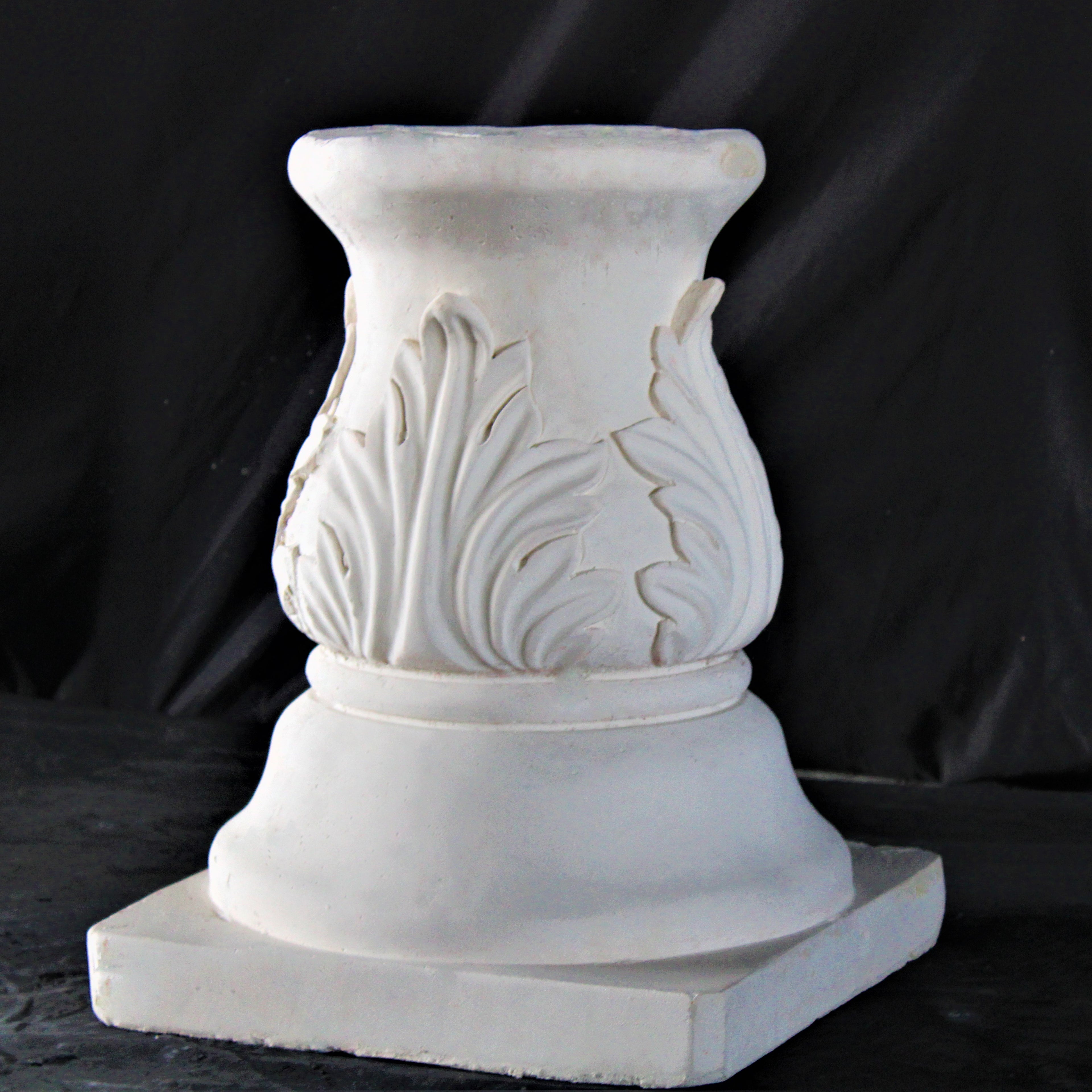 FLORAL_PEDESTAL - Cast Stone International 