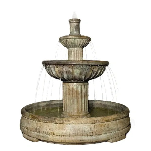 Fluted In Grando Pool Water Fountain