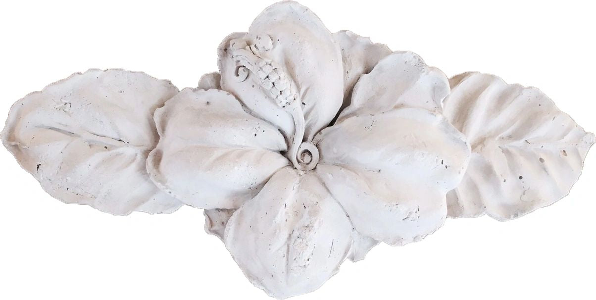 Flower_Design_Wall_Plaque - Cast Stone International 
