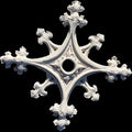 FourPointsStarWallPlaque - Cast Stone International 