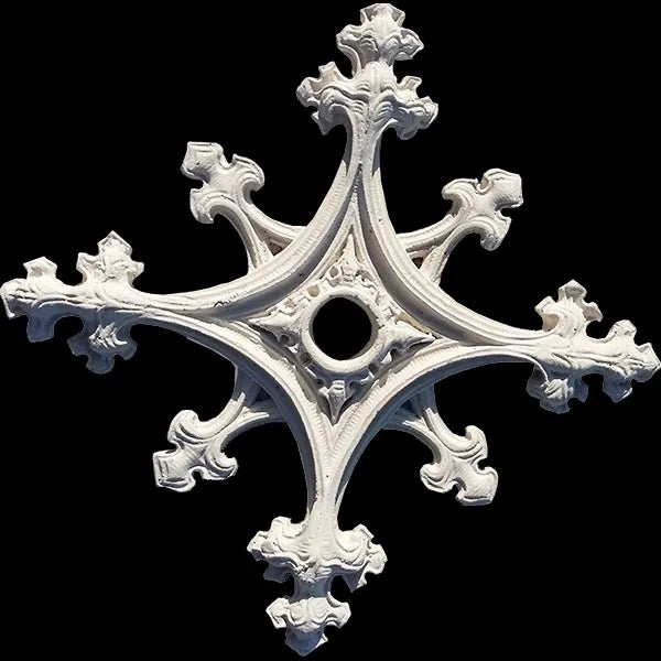 FourPointsStarWallPlaque - Cast Stone International 