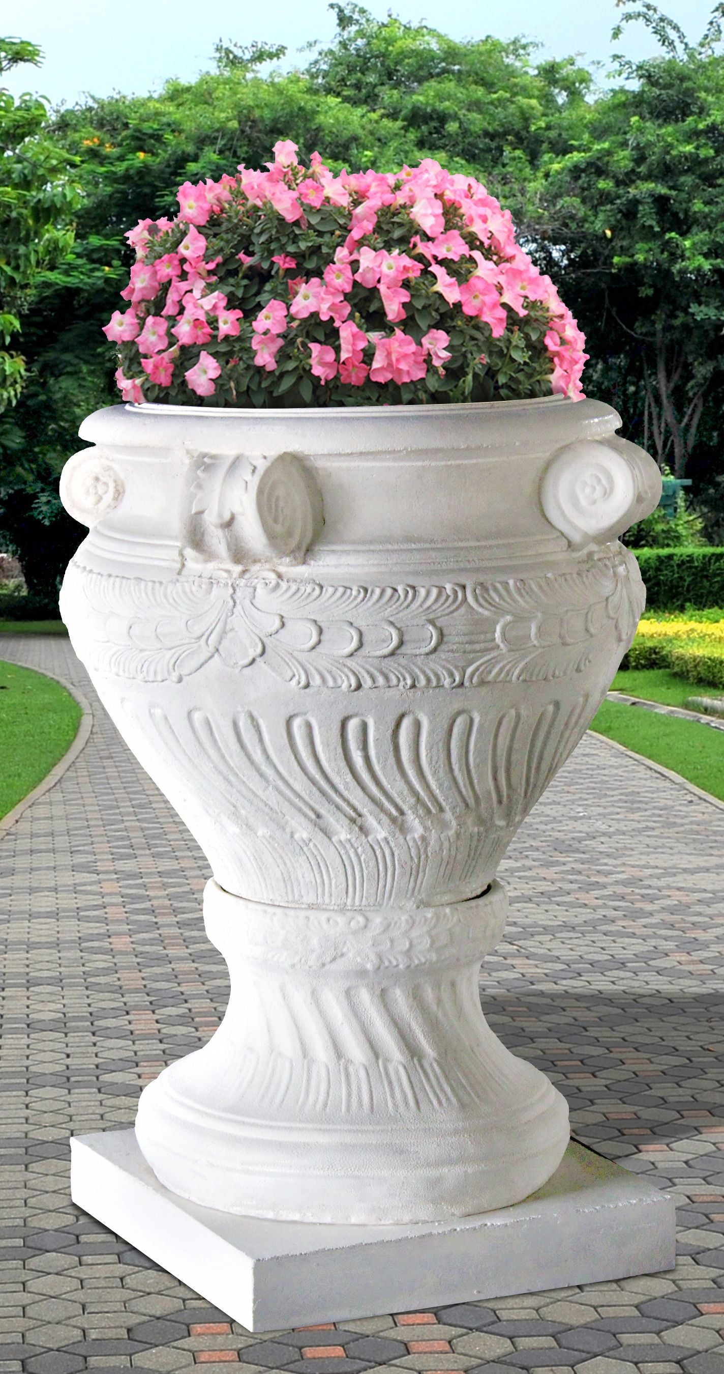 GRANDE_GAZZONE_URN - Cast Stone International 