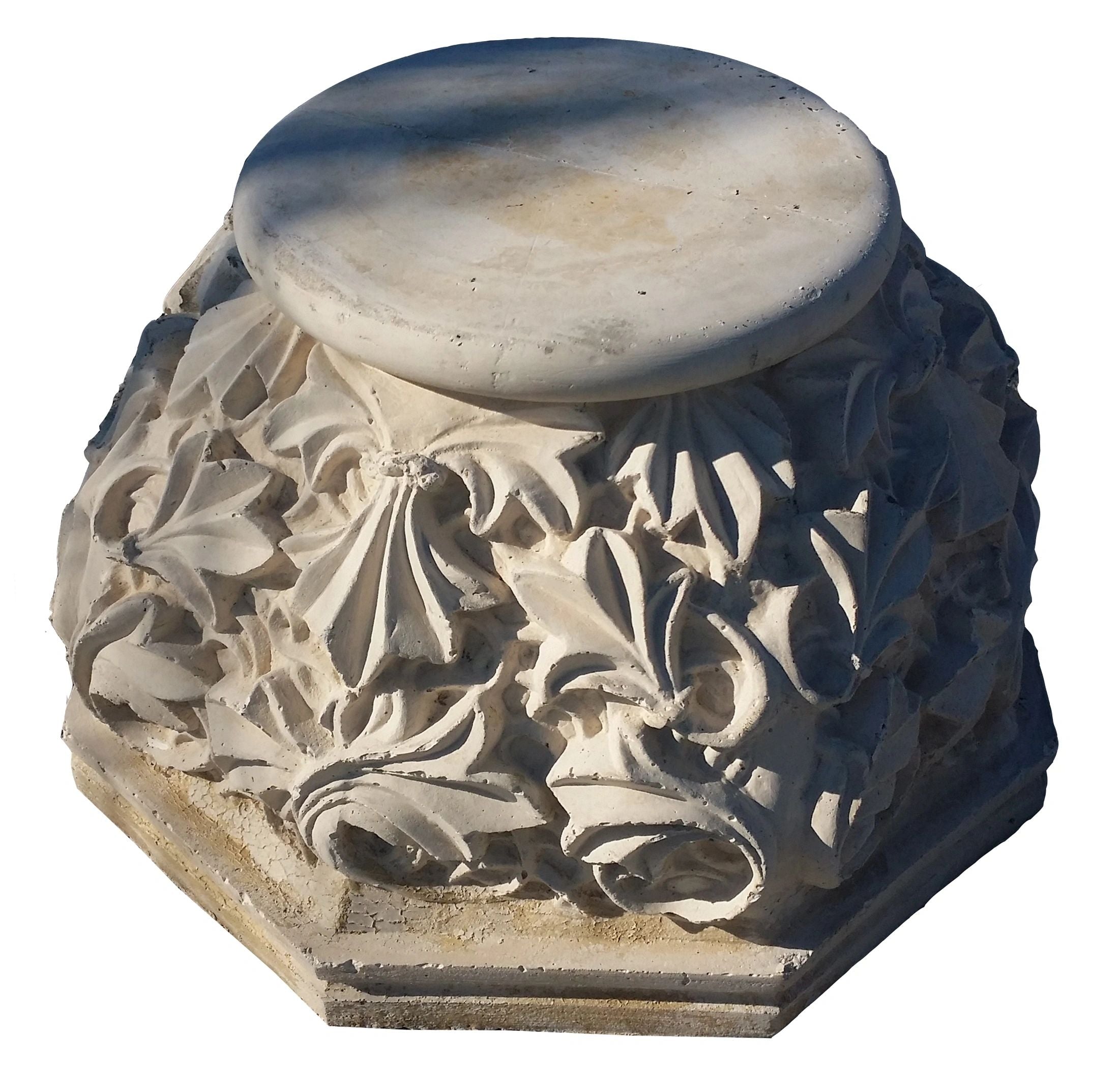 Hexagon Column Capital