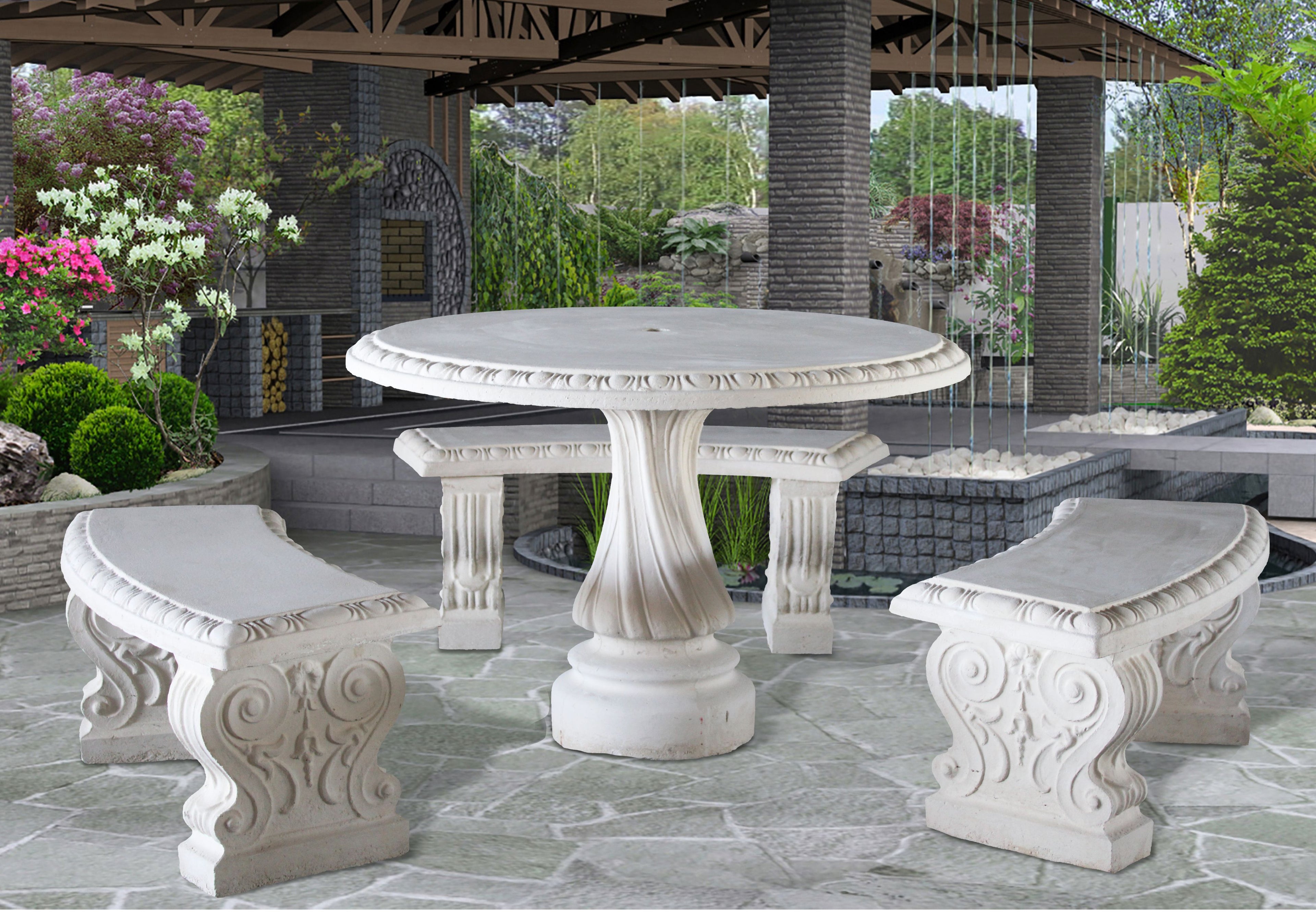 Italian Patio Table