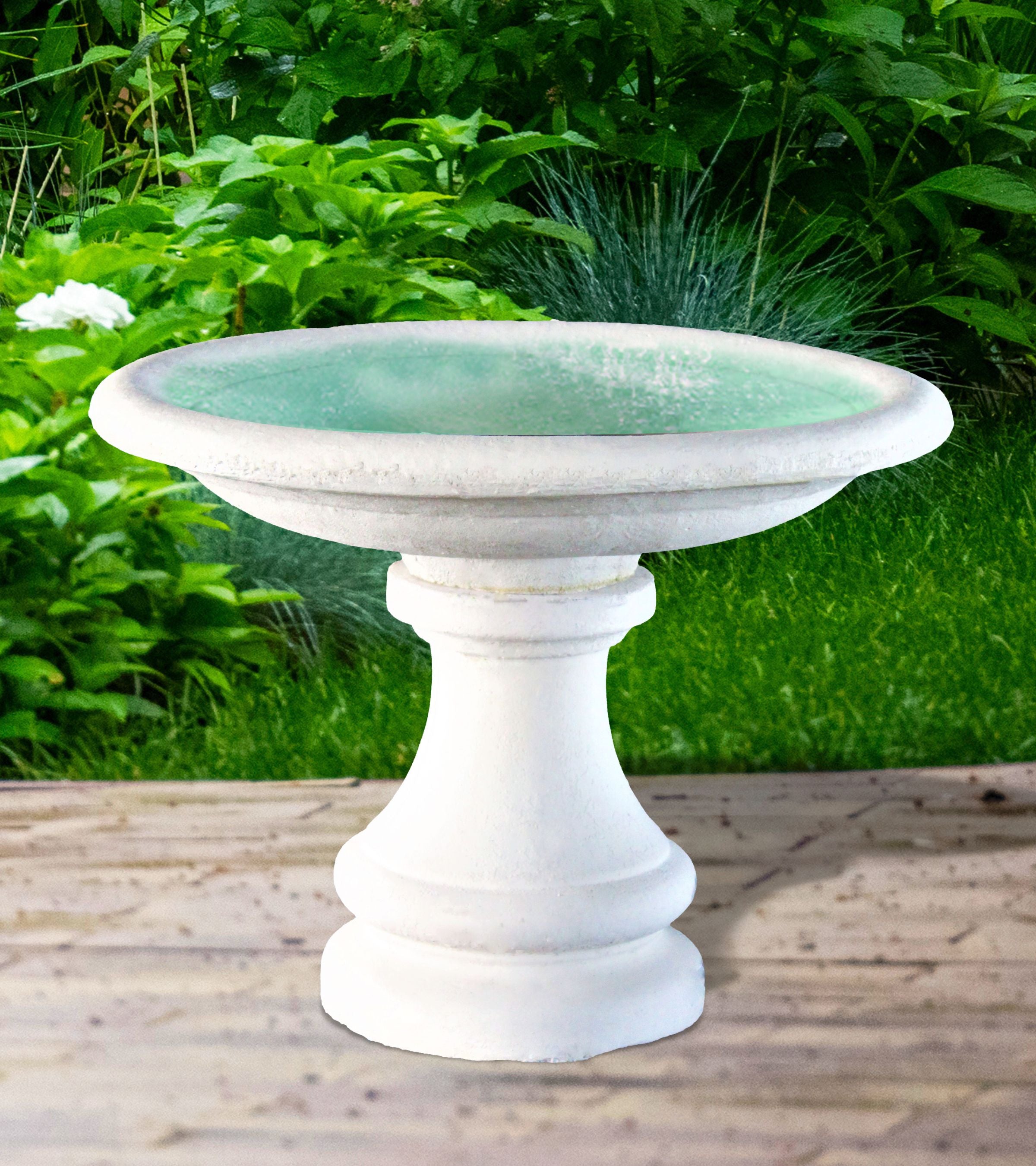 Ivory Birdbath