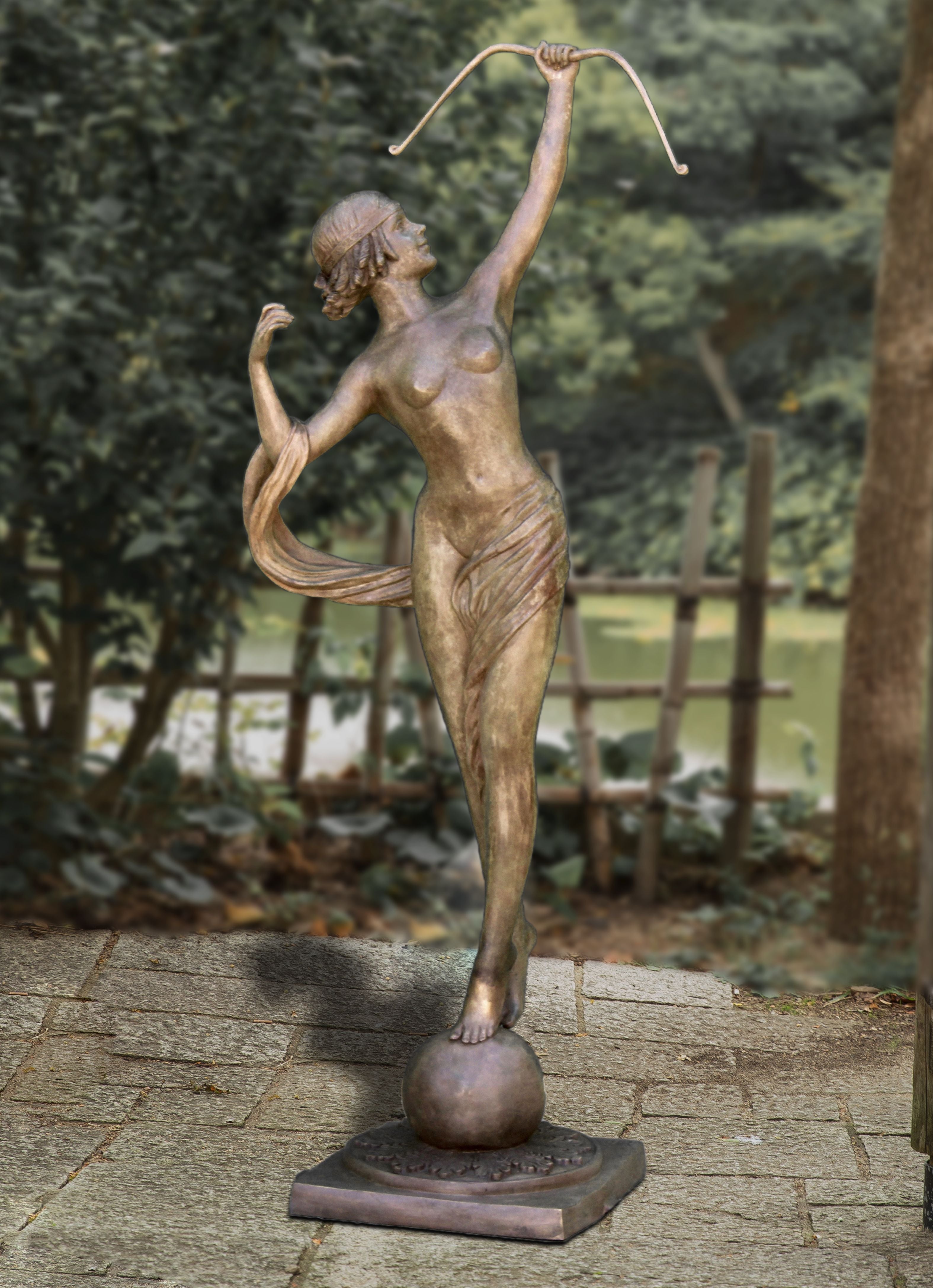 Lady Diane Archer Bronze Statue