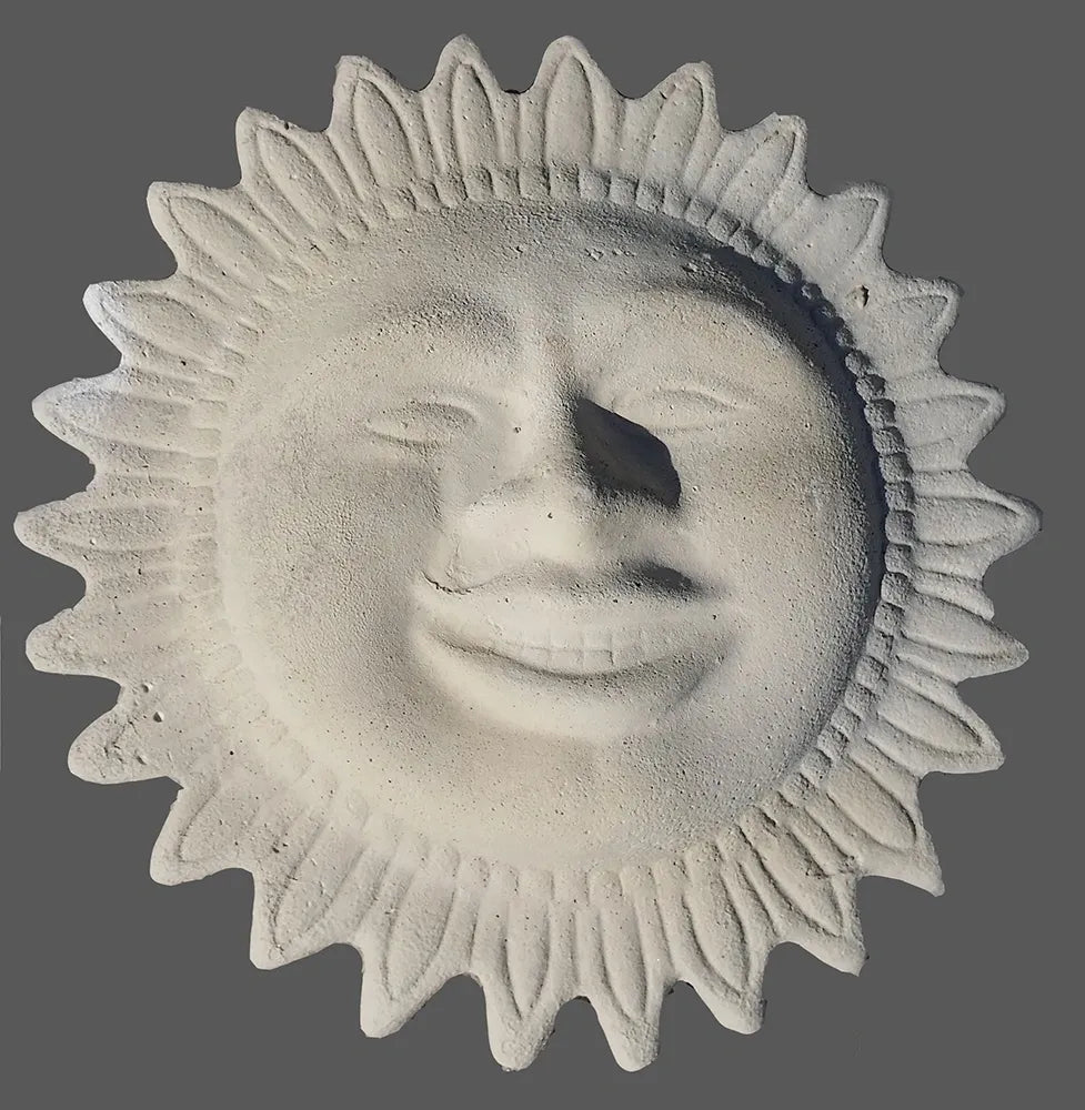 Large Sun Wall Plaque