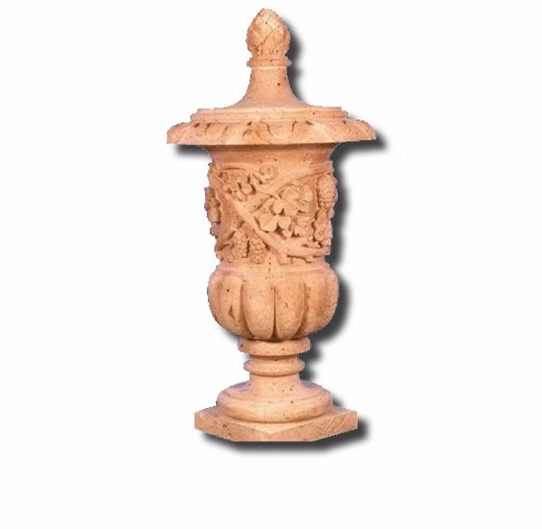 Olympus With Grapes Finial