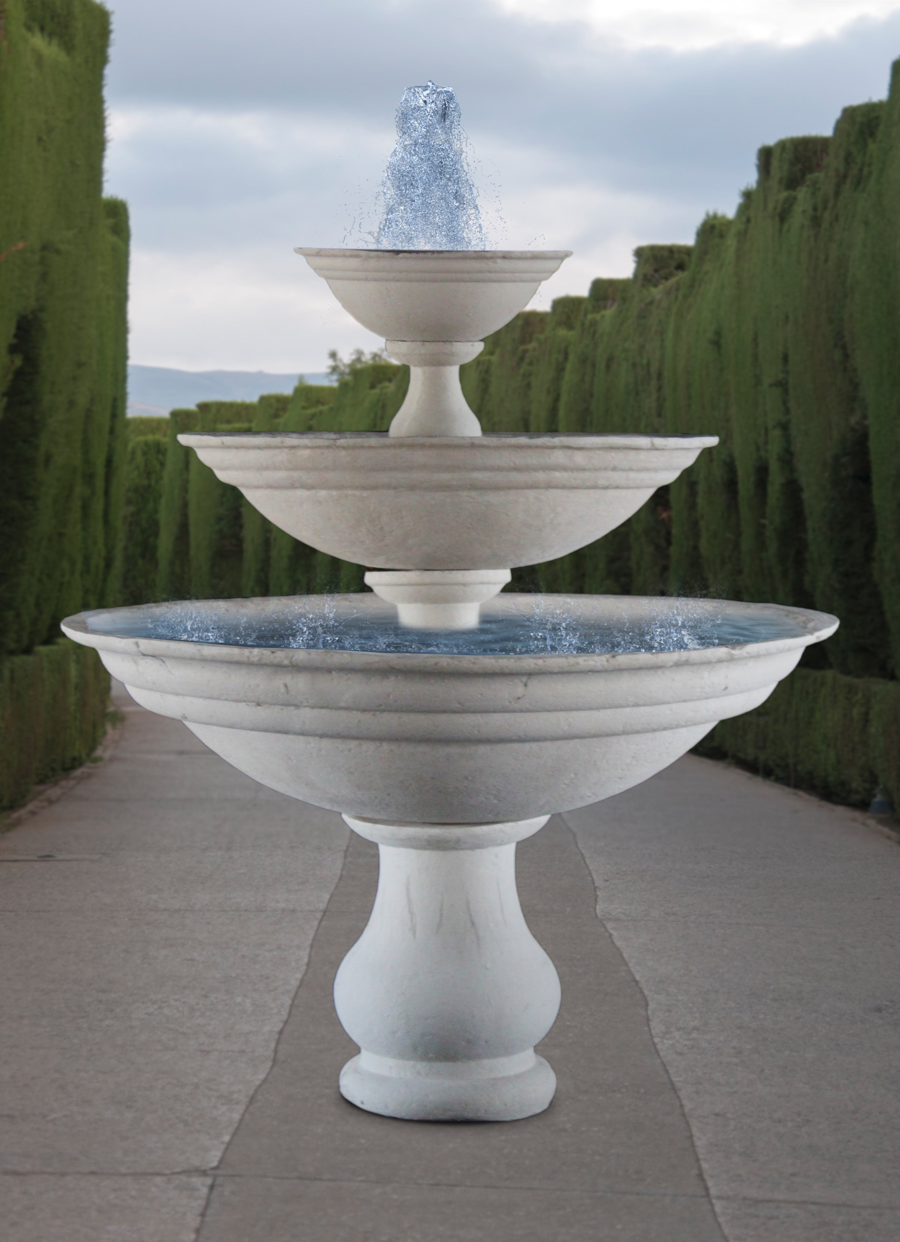Palm Beach Three-tier Water Fountain