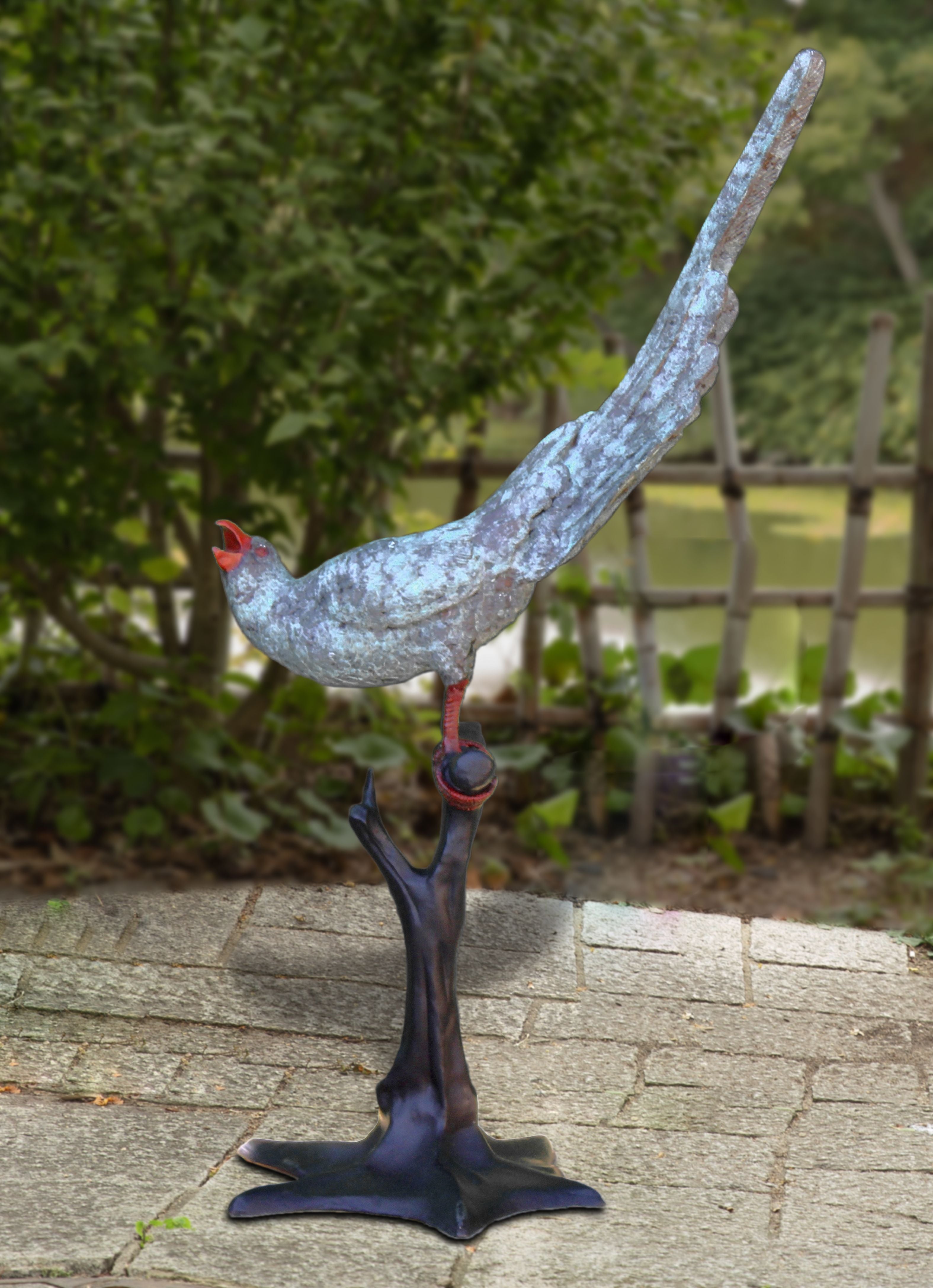 Parot Sounds Bronze Statue