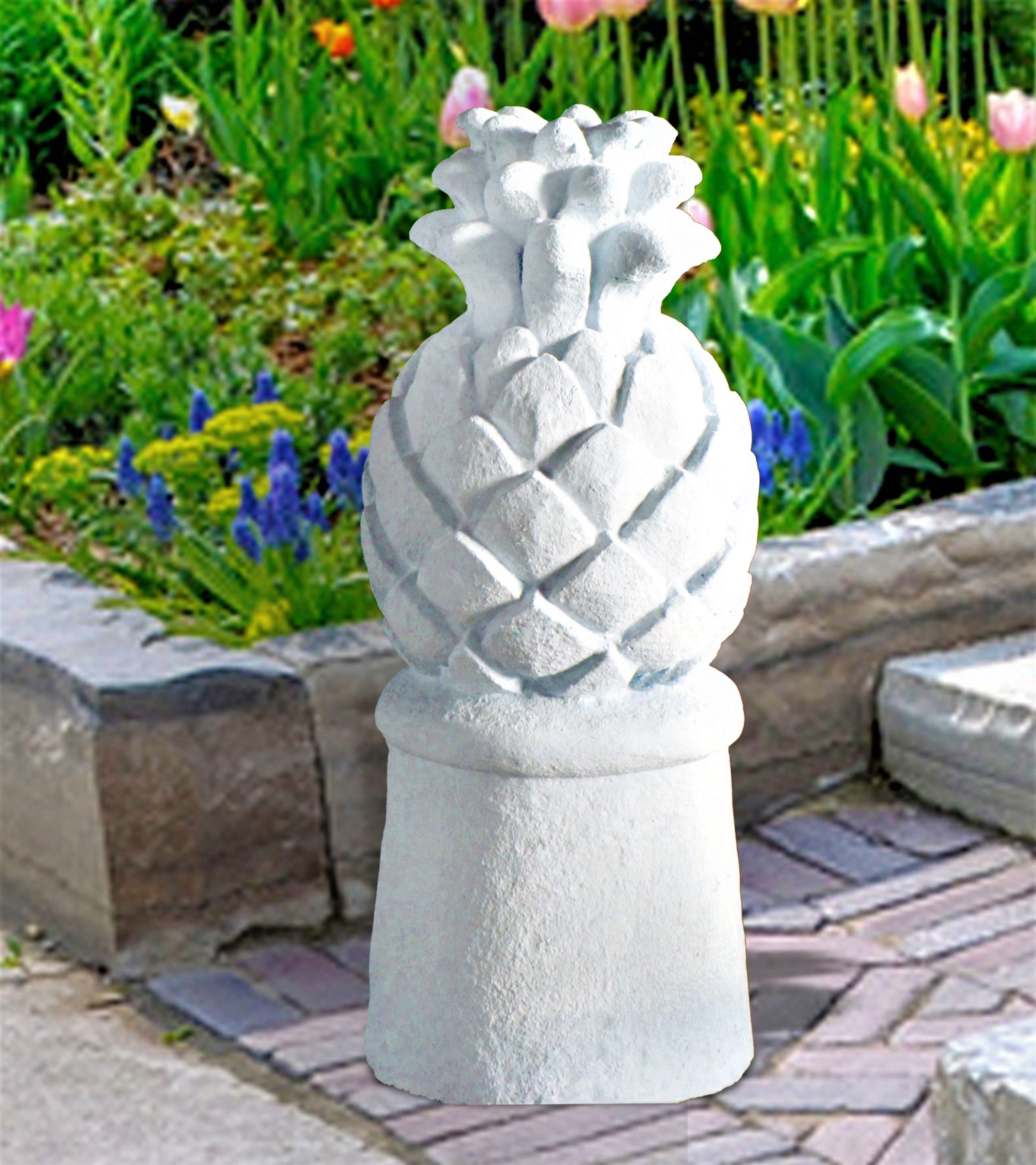 Pineapple Round Base Finial