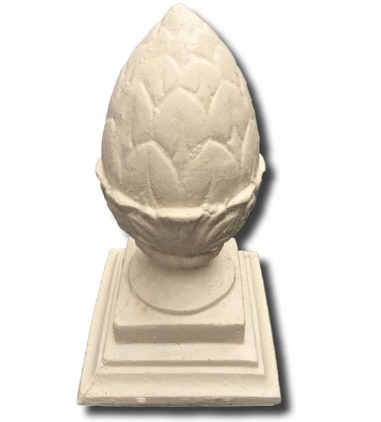 Pinecone Double Base Finial