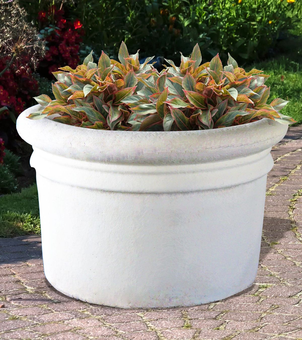 PLAIN_ROLLED_RIM_CYLINDER - Cast Stone International 