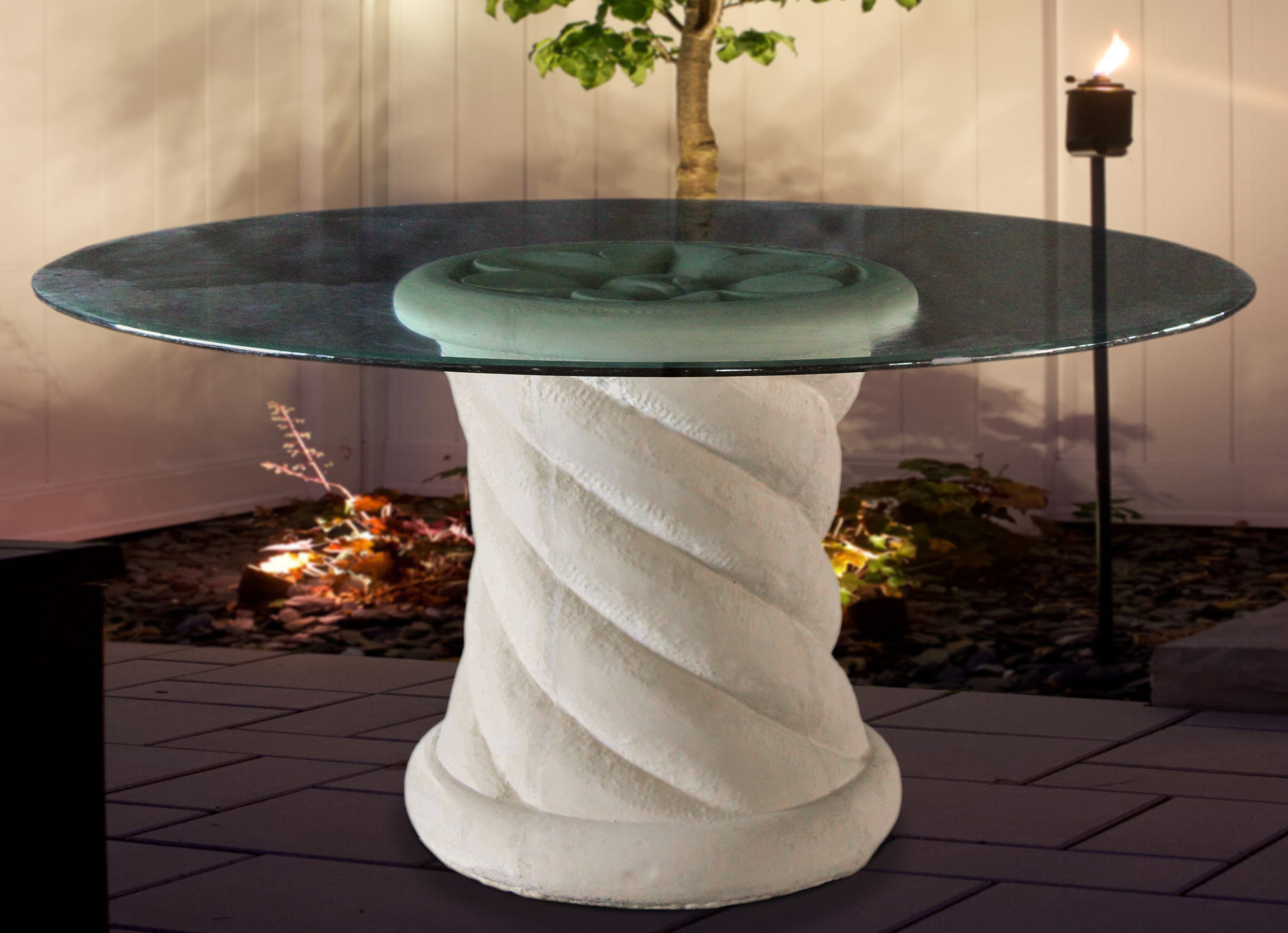 Rope Column Table Base