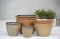 Roseville Ceramic Planters Set of 4