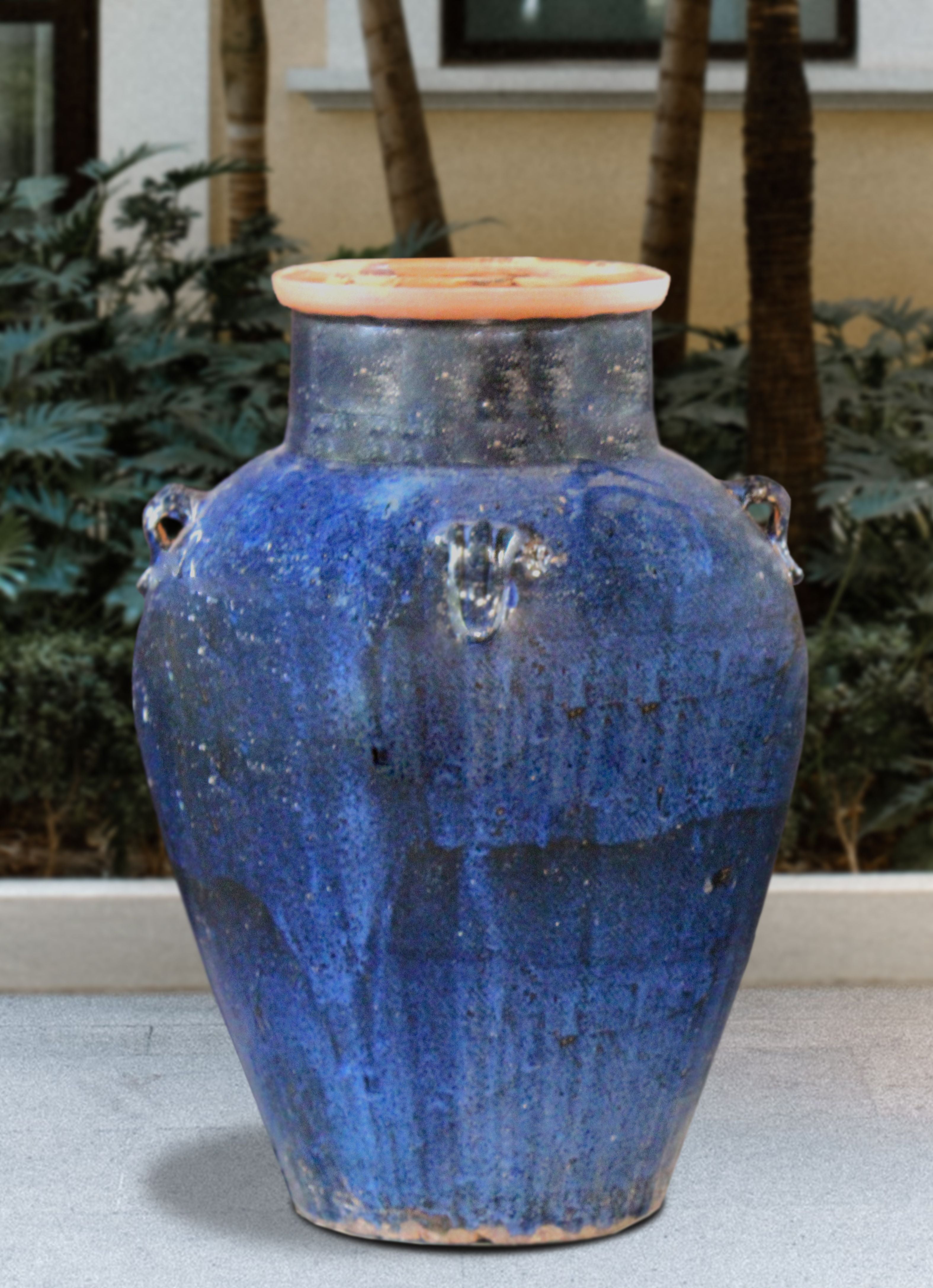 ROYAL_BLUE_ZALE_URN - Cast Stone International 
