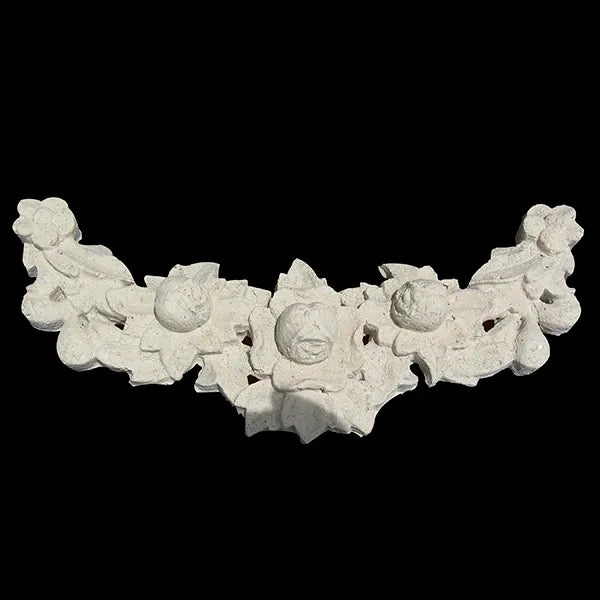 RoseGarlandWallPlaque - Cast Stone International 