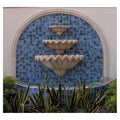 SEASHELL_FOUNTAIN_3_TIER - Cast Stone International 