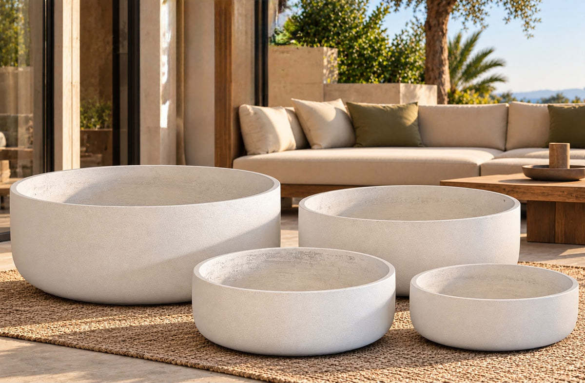 Centurion Round Planters Set Of 4