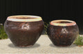 SET_OF_2_Luciani_Planters - Cast Stone International 