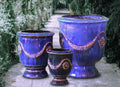 SET_OF_3_VERSAILLES_URNS - Cast Stone International 