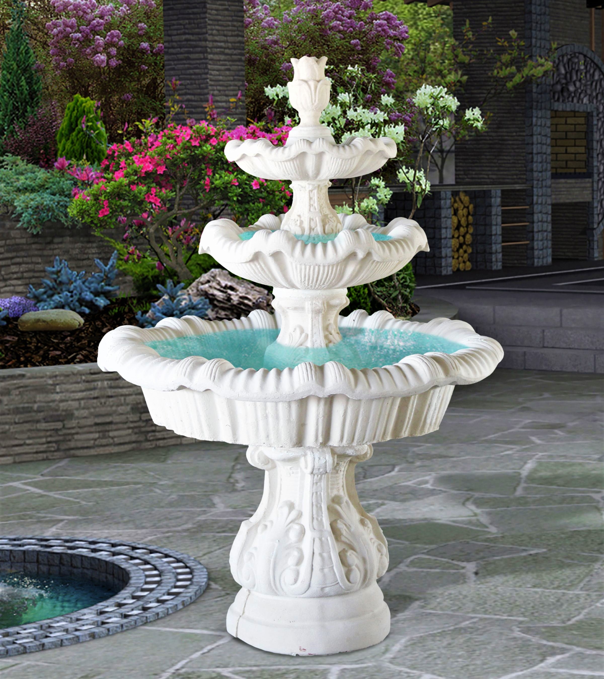 Siena Three-tier Water Fountain