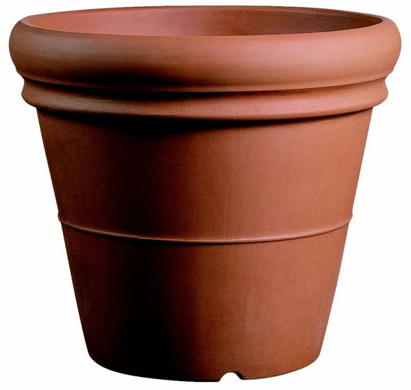 Smooth Double Rim Planter