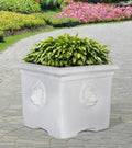 Square Lion Planter
