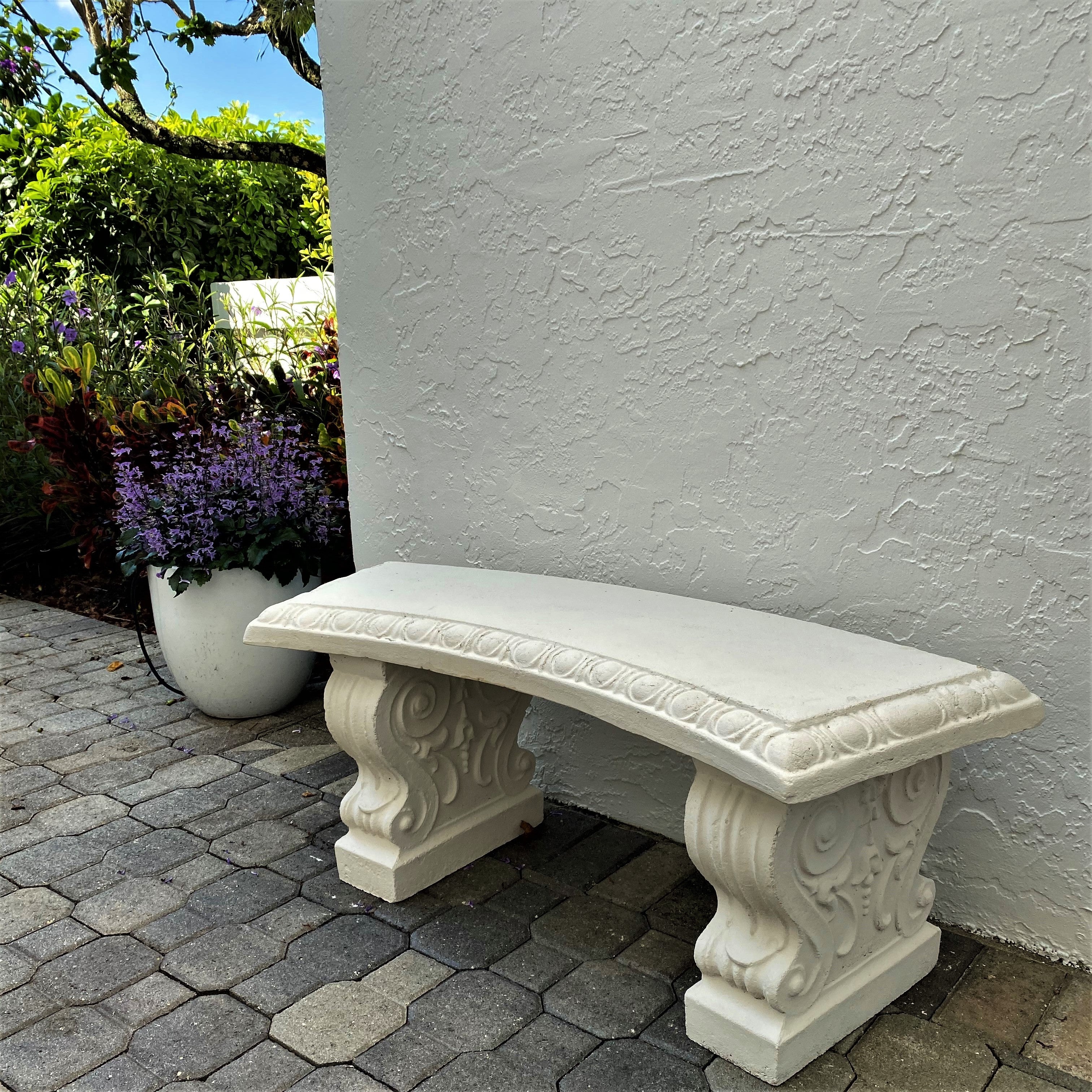 Standard Patio Curved Bench