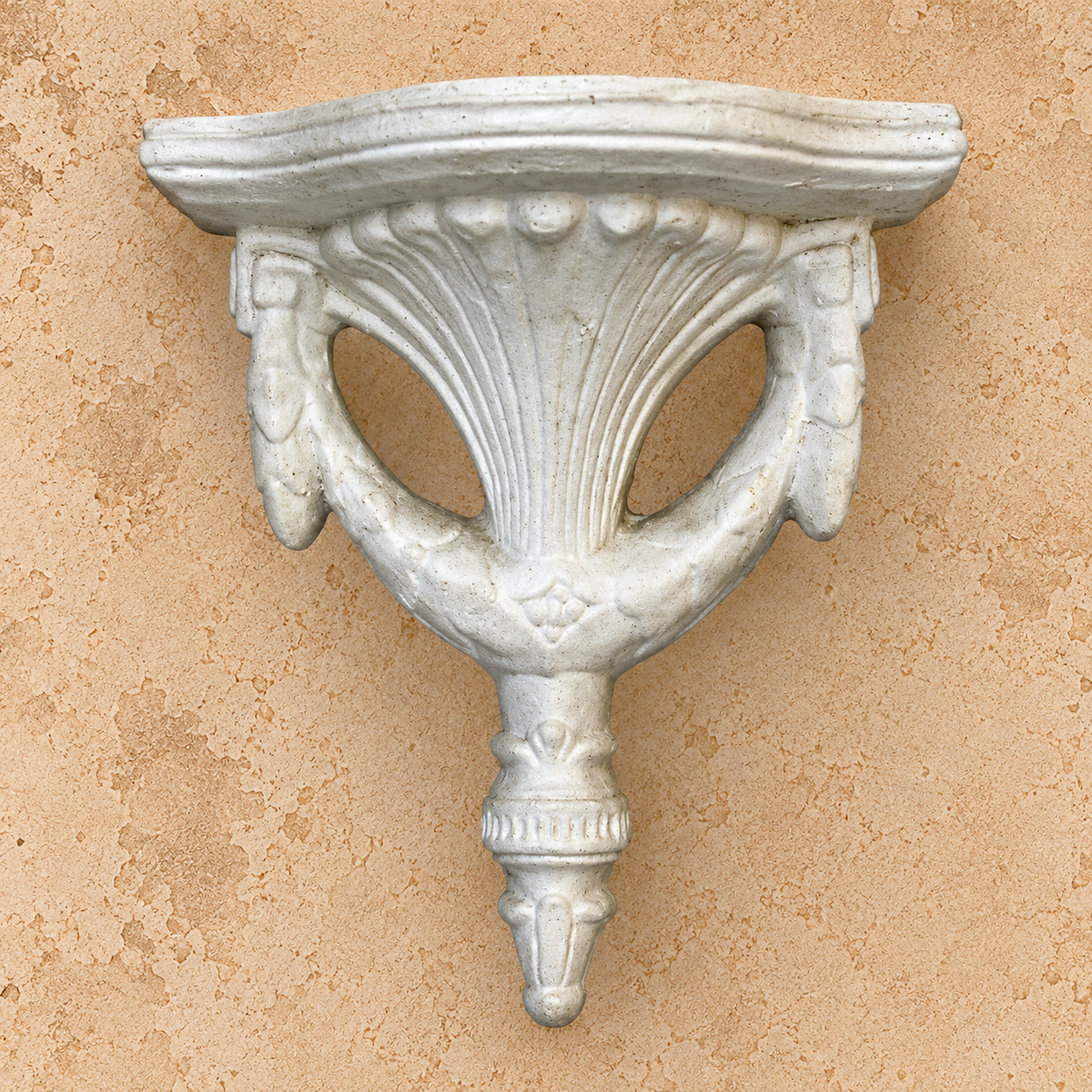 Swag Front Cast Stone Bracket