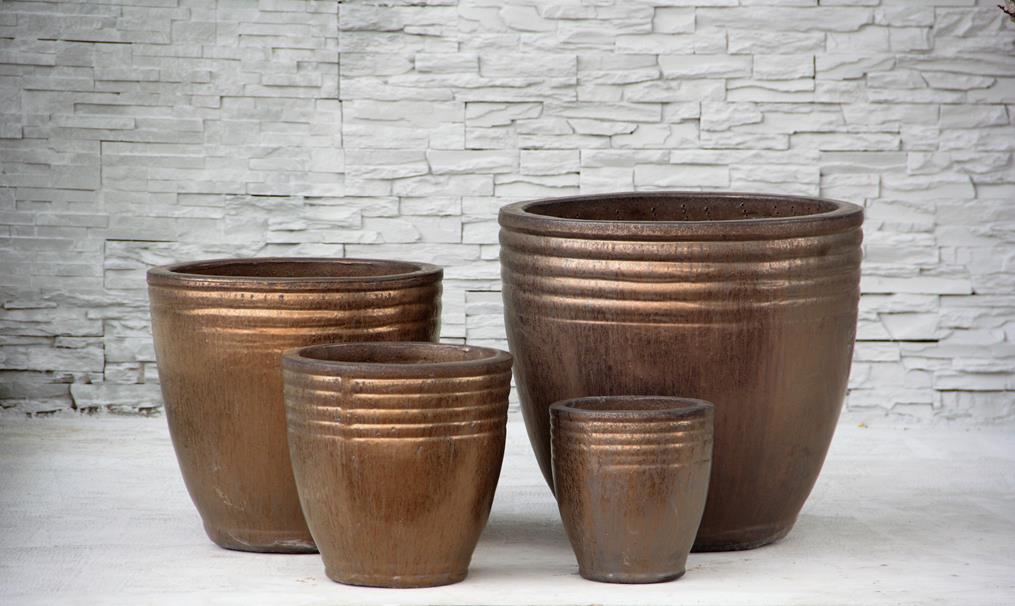 Tempe Ceramic Planters Set of 4