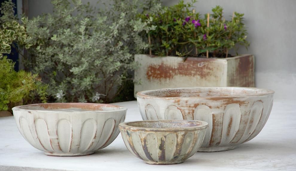 TOSCANO_CERAMIC_BOWLS - Cast Stone International 