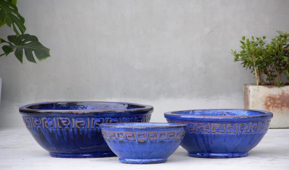 VERSACE_CERAMIC_BOWLS - Cast Stone International 