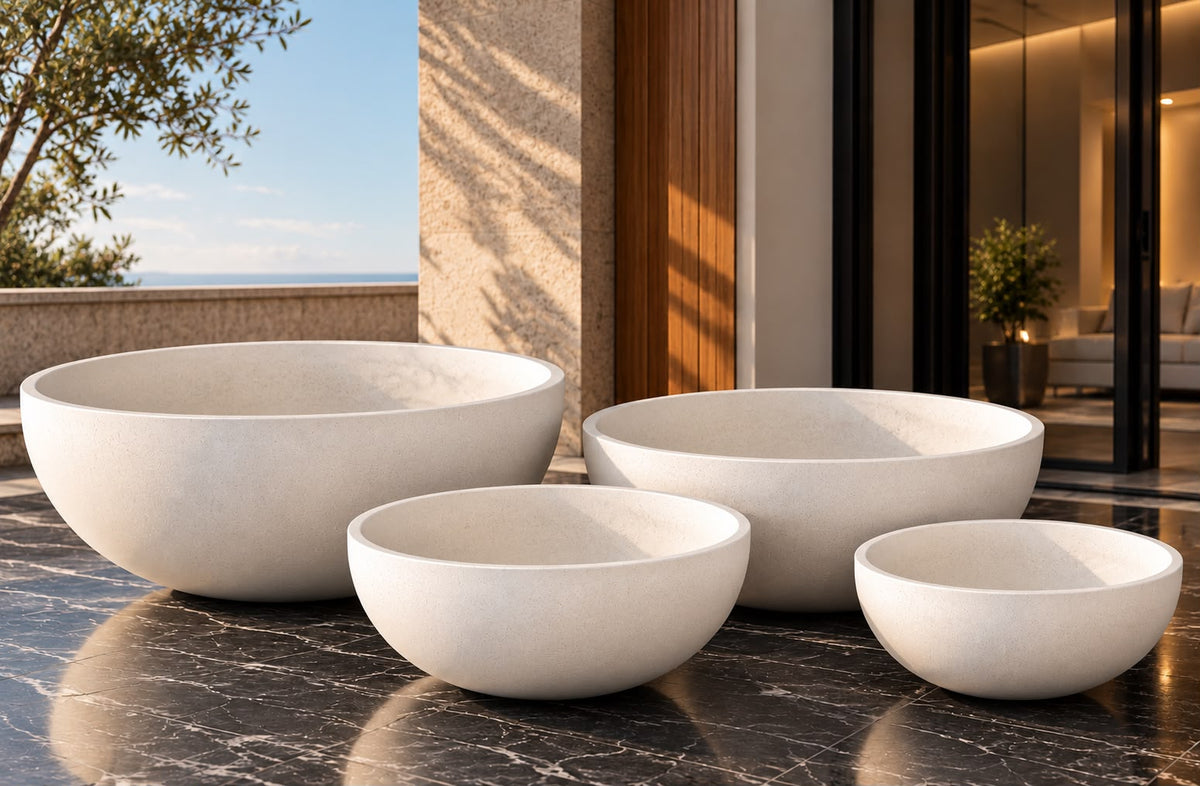 Sterling Planter Set Of 4