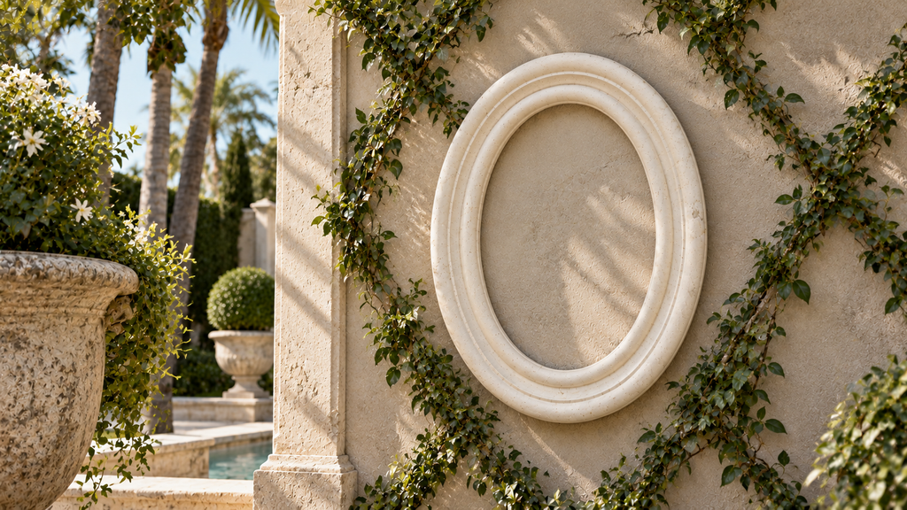 Oval Architectural Frame