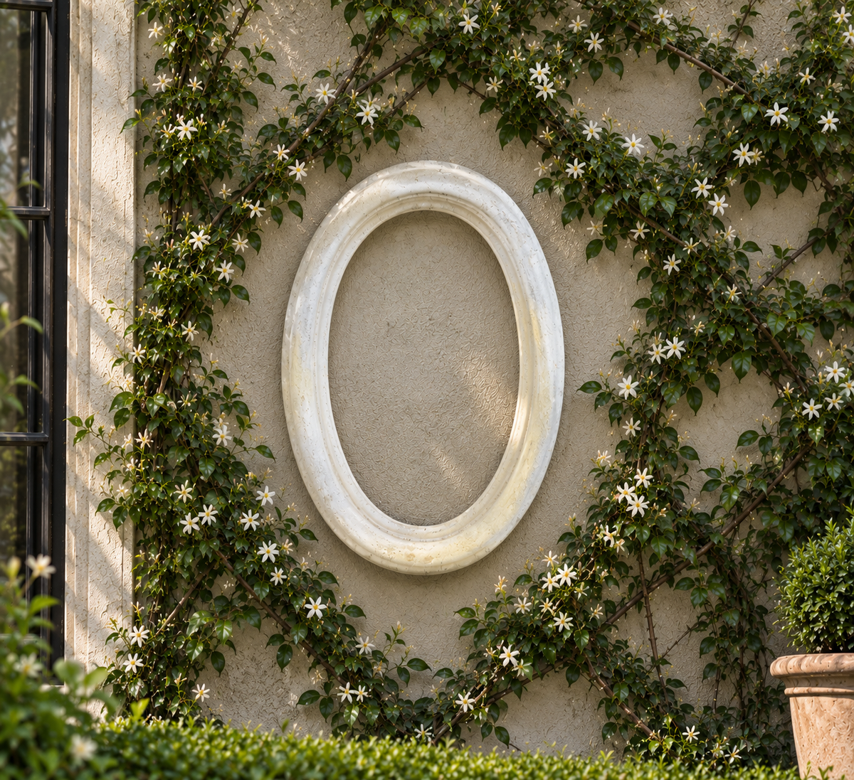 Simple Oval Architectural Frame